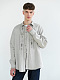 Linen button-down shirt with embroidery Pastukh