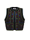 Wool vest with embroidery Zirka