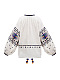Women's embroidered shirt with geometric embroidery Melanka