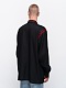 Men's embroidered shirt with a collar and massive tassels Zemlya