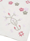 Embroidered linen shawl with floral ornaments Rozmay