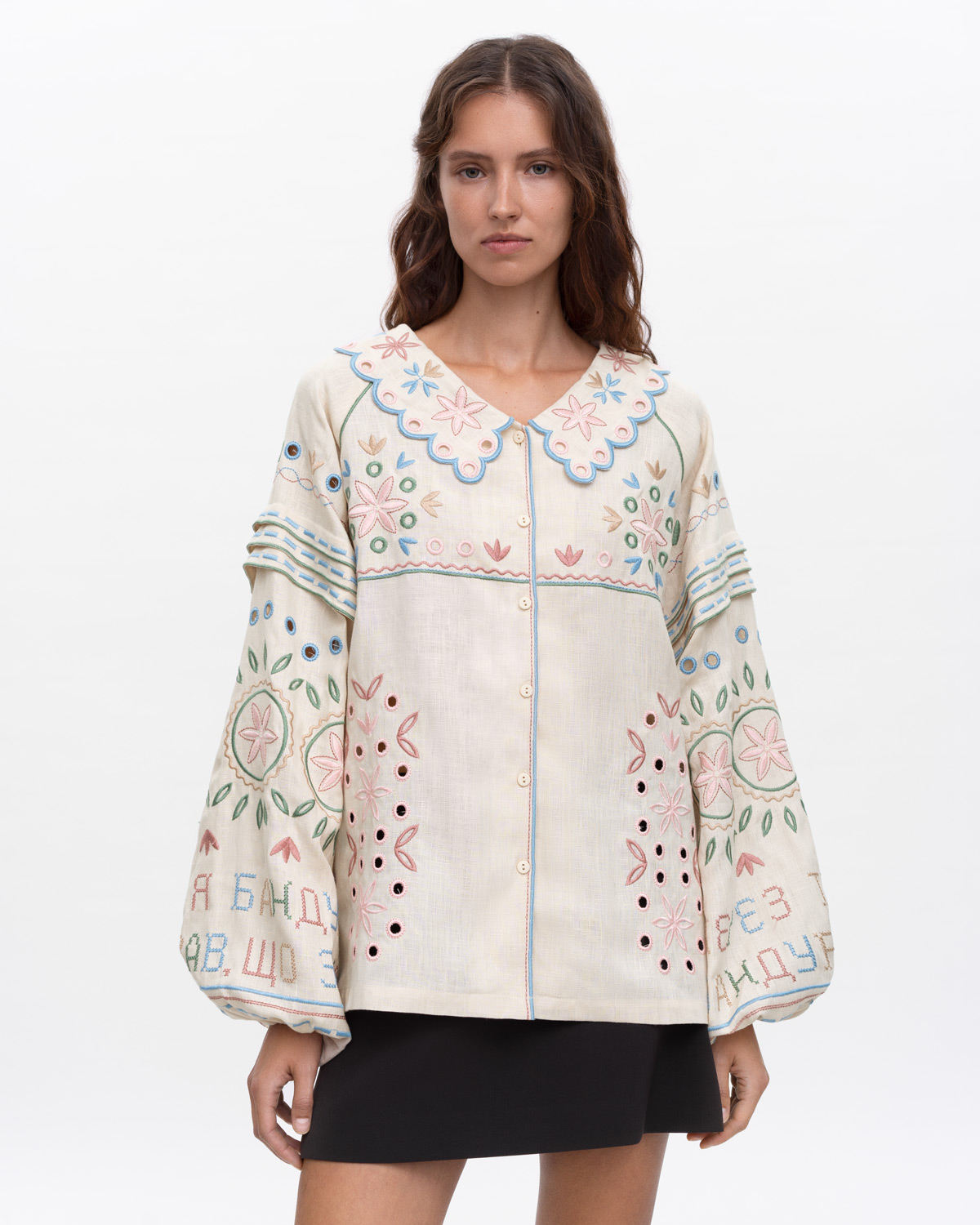 THE NEW EMBROIDERY IS DEDICATED TO THE NATIONAL INSTRUMENT - THE BANDURA