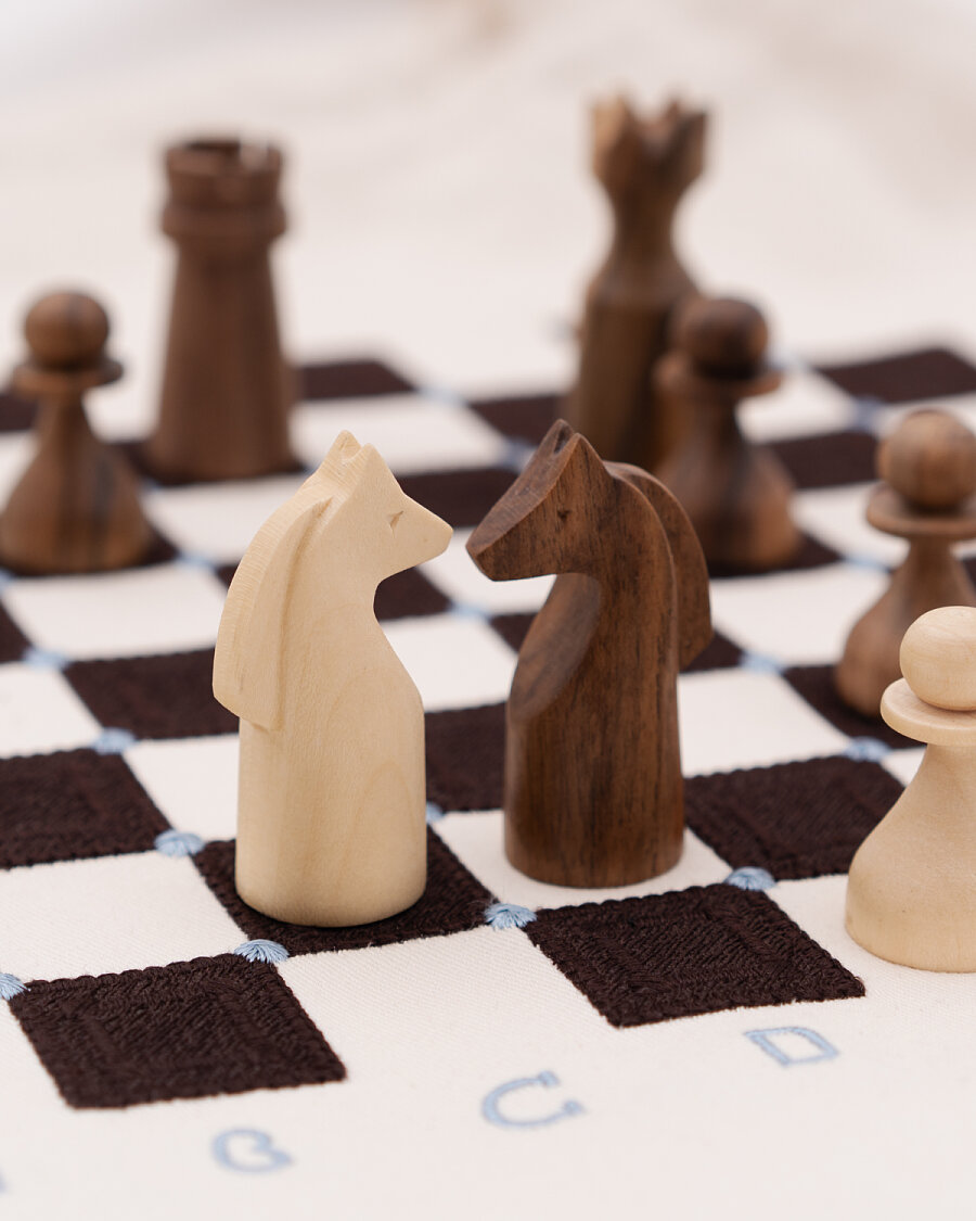 Handcrafted Chess Set by Etnodim