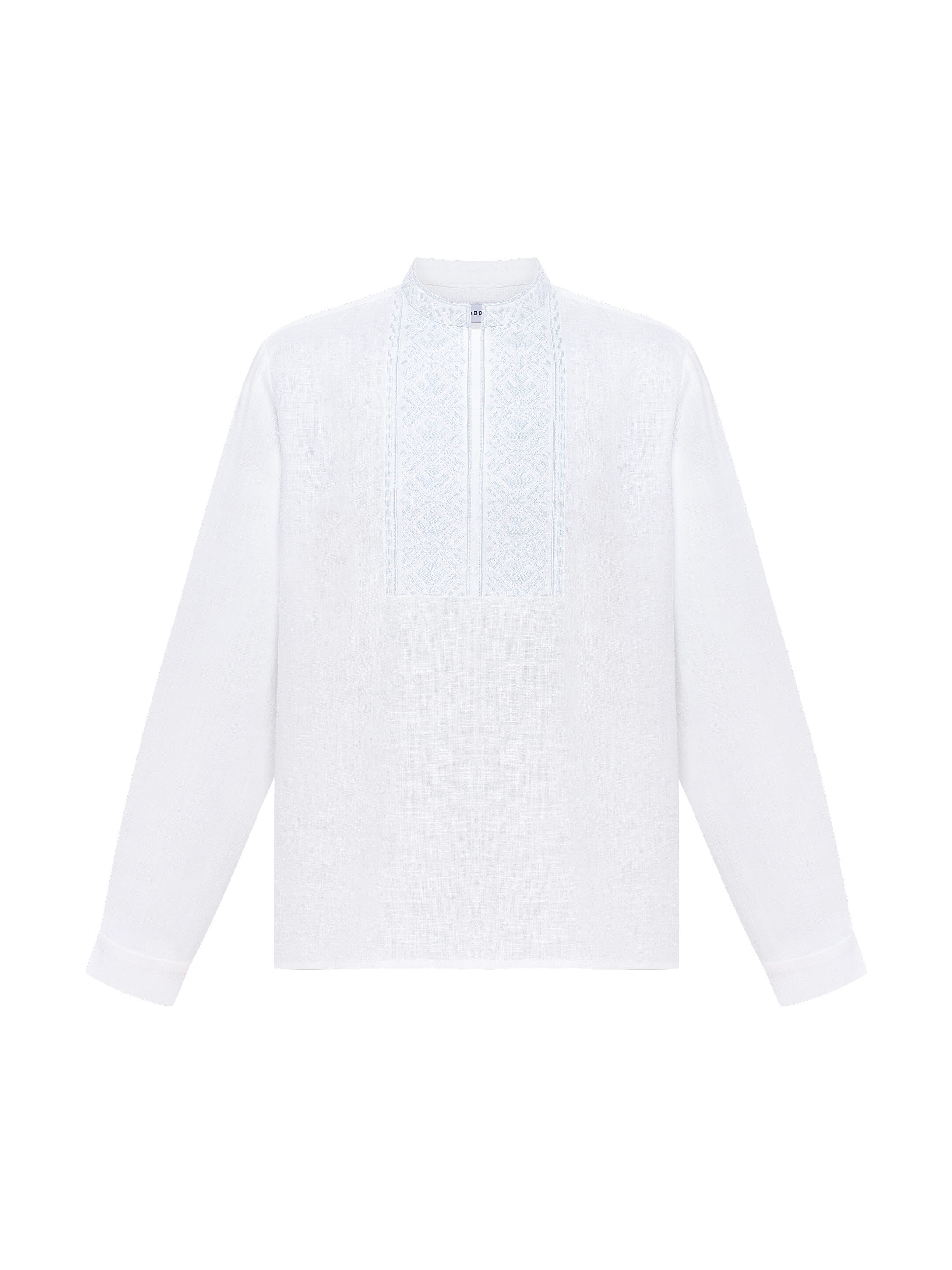 Men's linen shirt with embroidery Sky choose