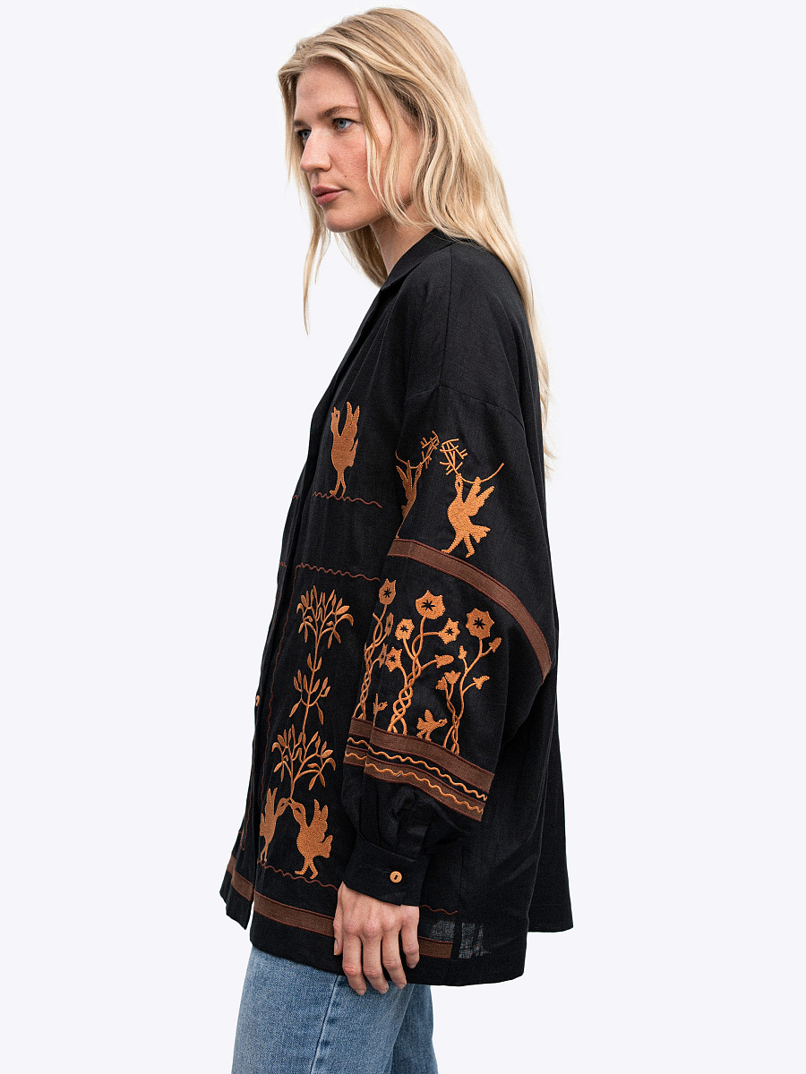 Women's embroidered shirt dedicated to Skovoroda Bayka [0]