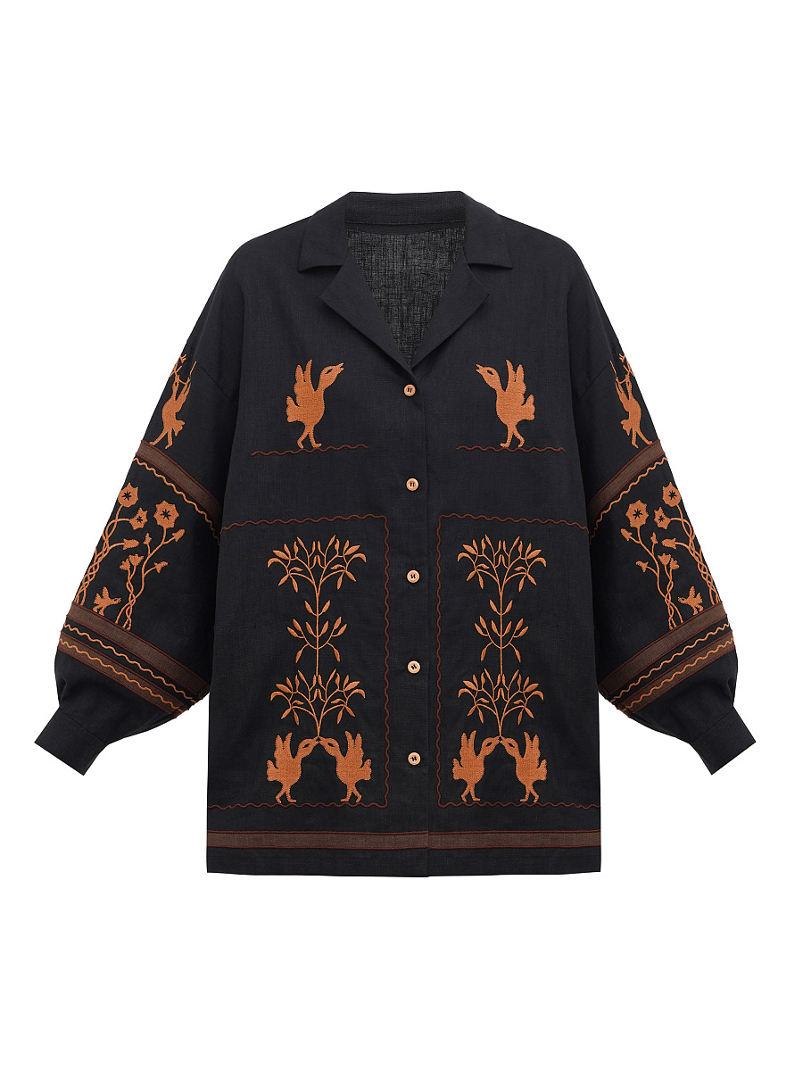 Women's embroidered shirt dedicated to Skovoroda Bayka [0]