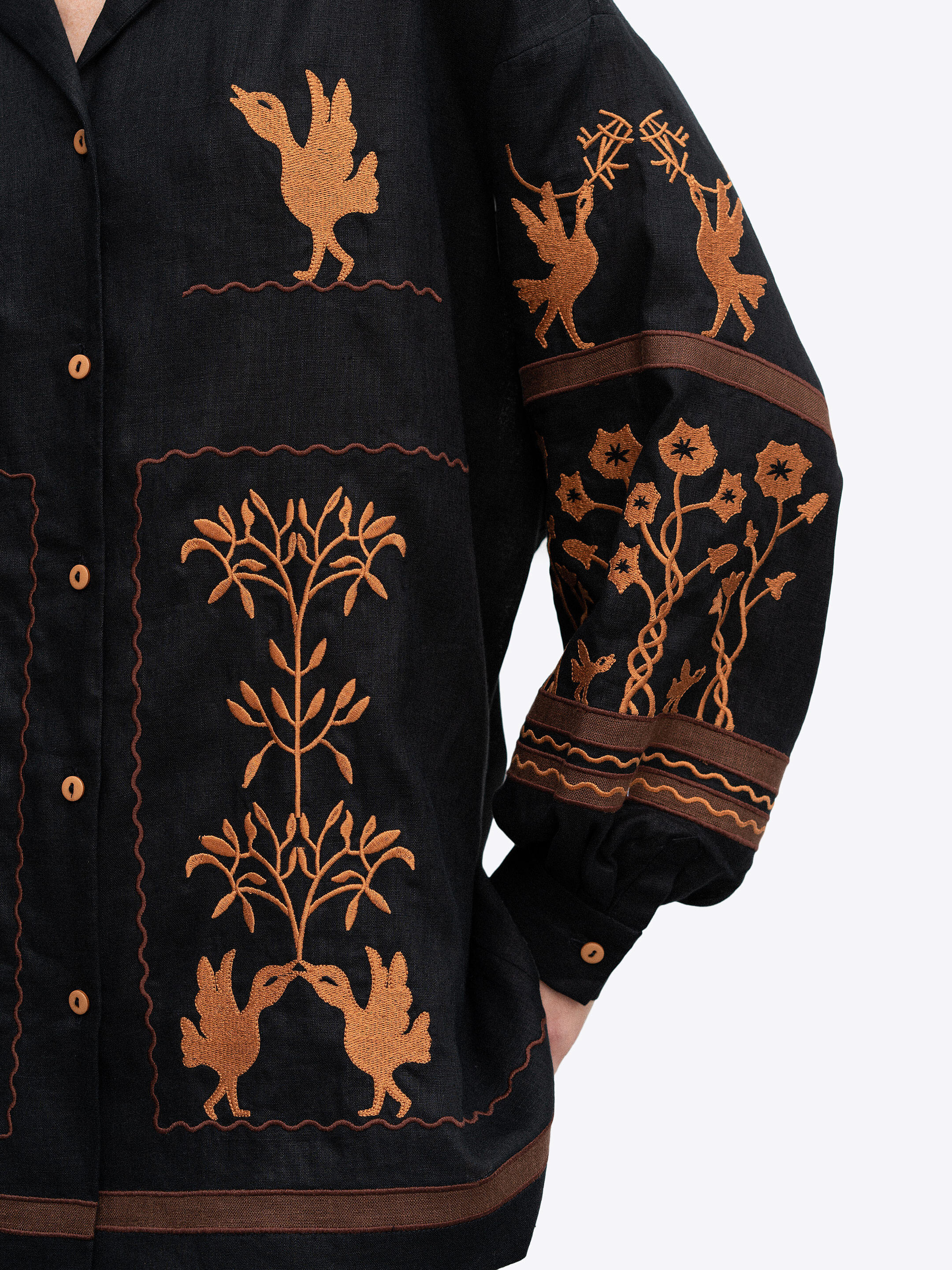 Women's embroidered shirt dedicated to Skovoroda Bayka choose