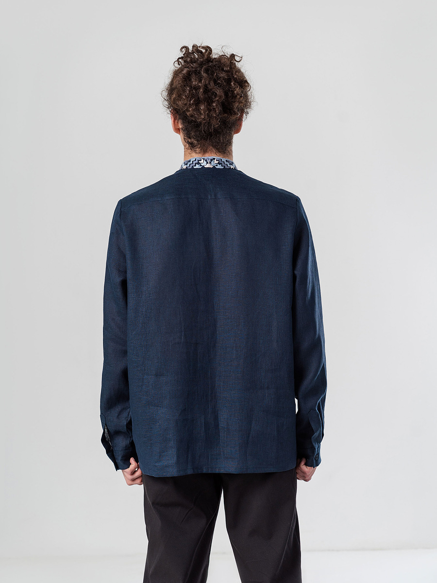 Set for creating men's embroidered shirt DUB [0]