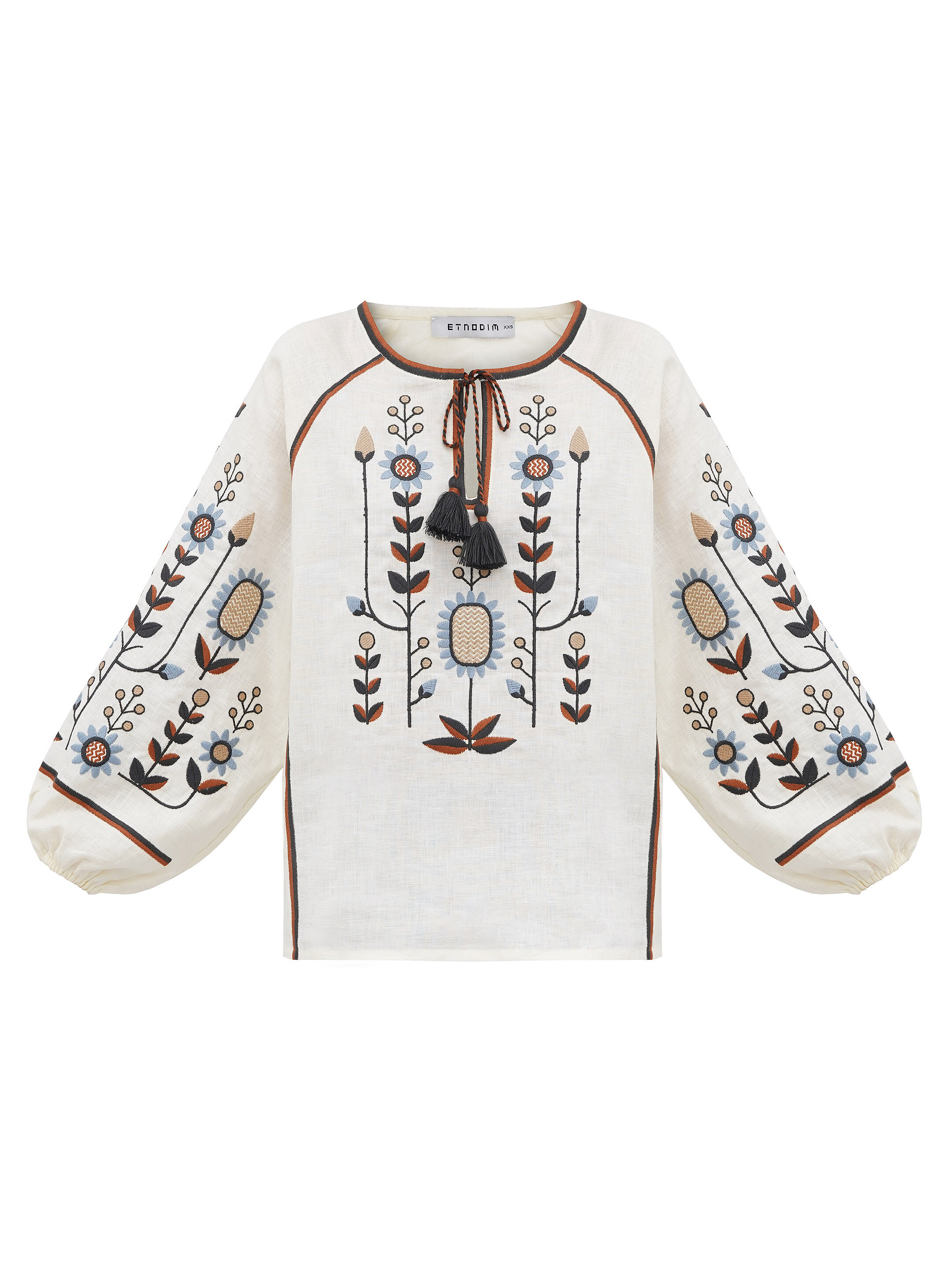 Embroidered shirt with floral ornament Lito choose