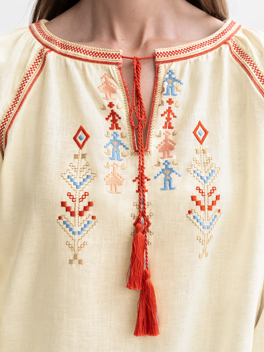 Women's shirt with embroidery of Ukrainian cities-heroes Yednist [0]