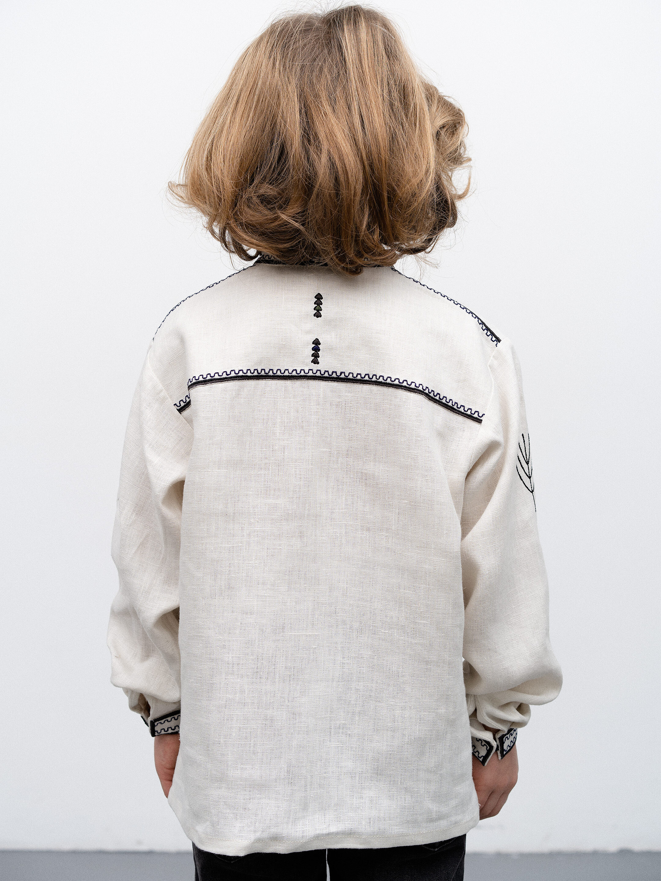 Embroidered shirt for a boy Kyrylo Kozhumiaka in Ukraine