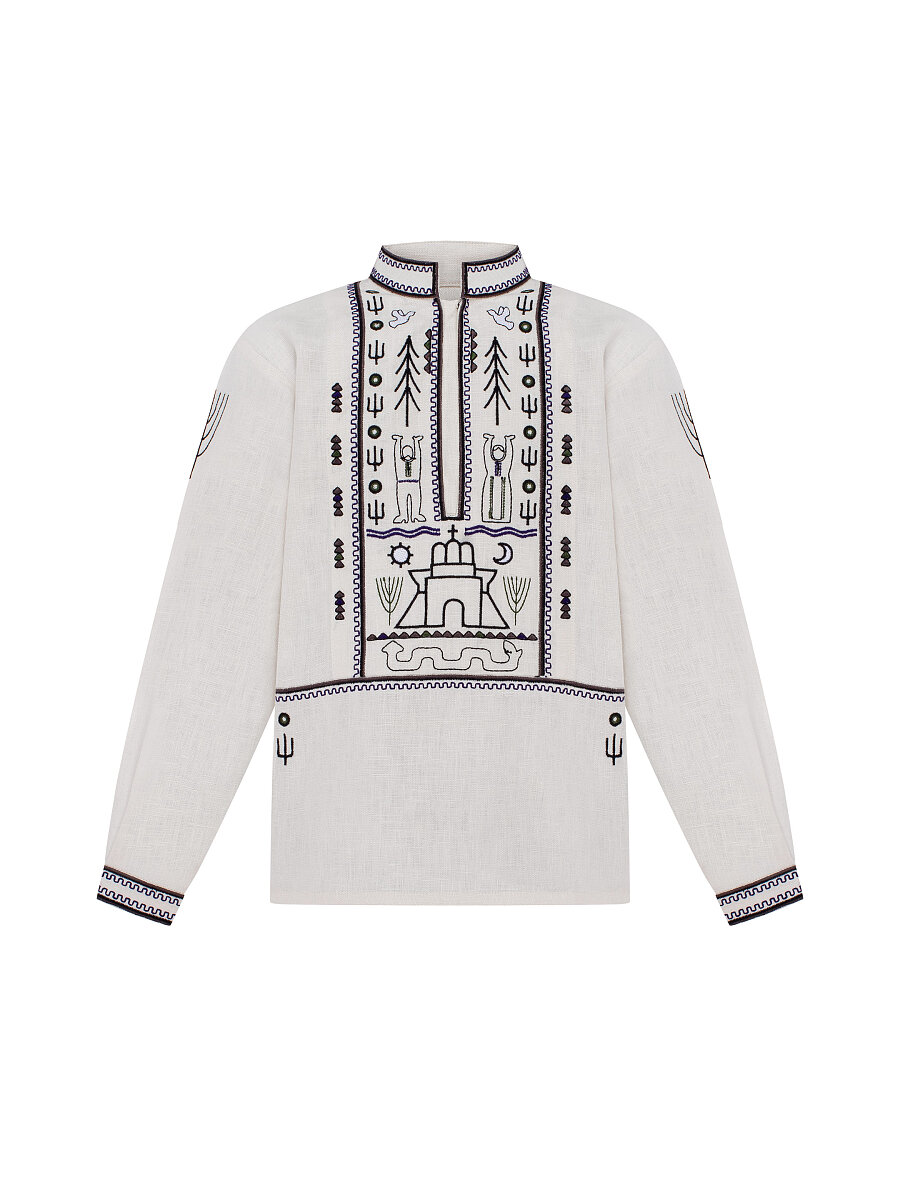 Embroidered shirt for a boy Kyrylo Kozhumiaka [0]