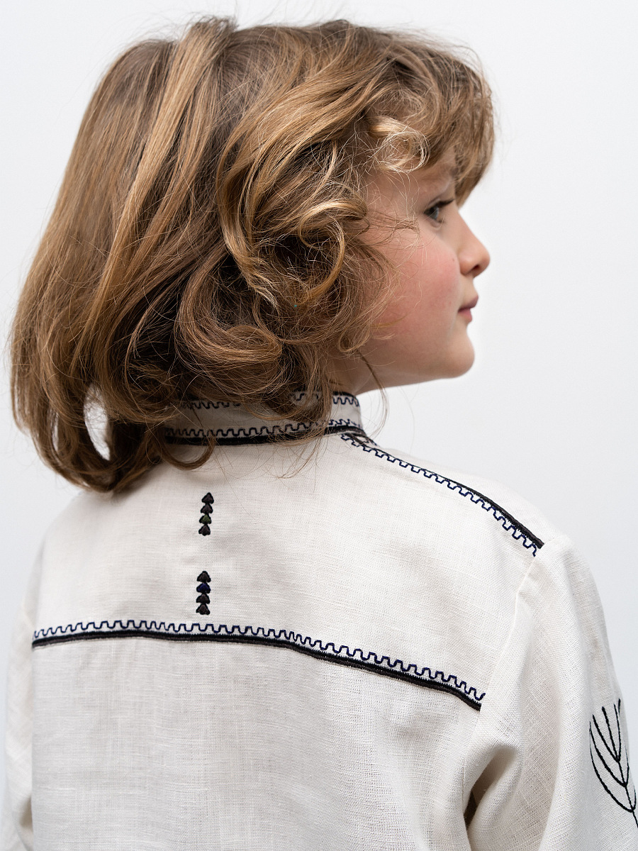 Embroidered shirt for a boy Kyrylo Kozhumiaka [0]