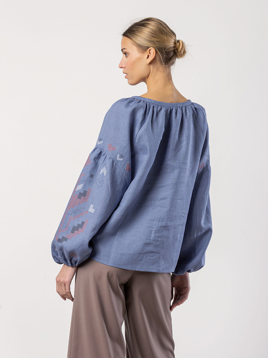 Embroidery Set - Home Tree Blue [0]