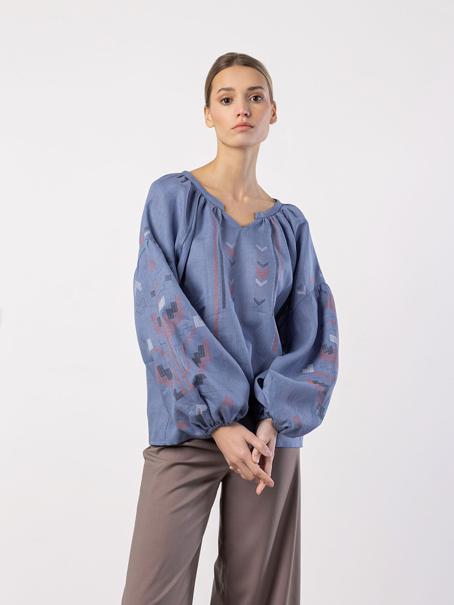 Embroidery Set - Home Tree Blue [0]
