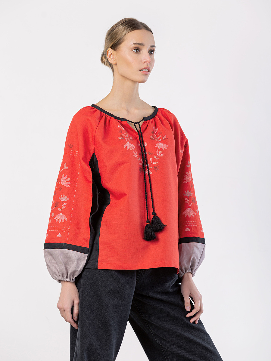 Embroidery Set - Home Flower Red [0]