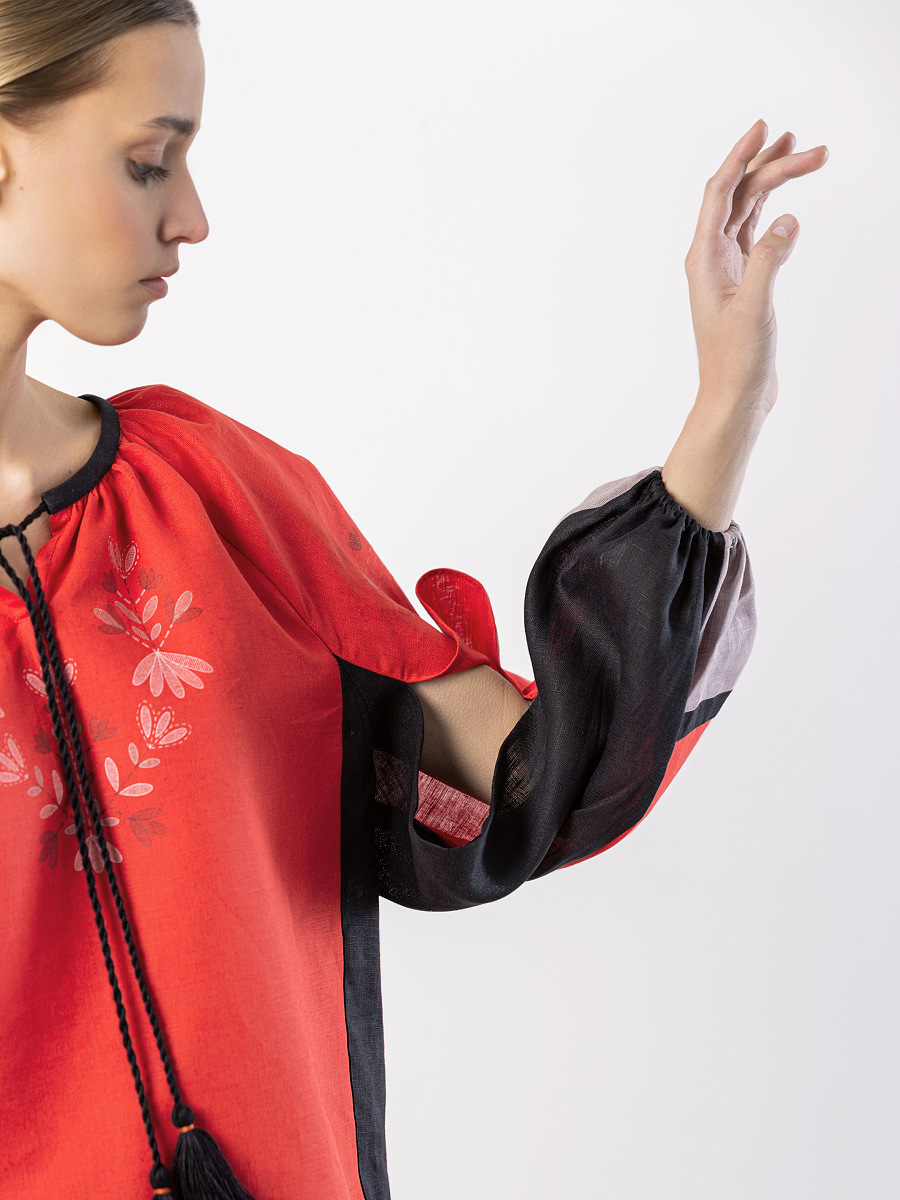Embroidery Set - Home Flower Red [0]