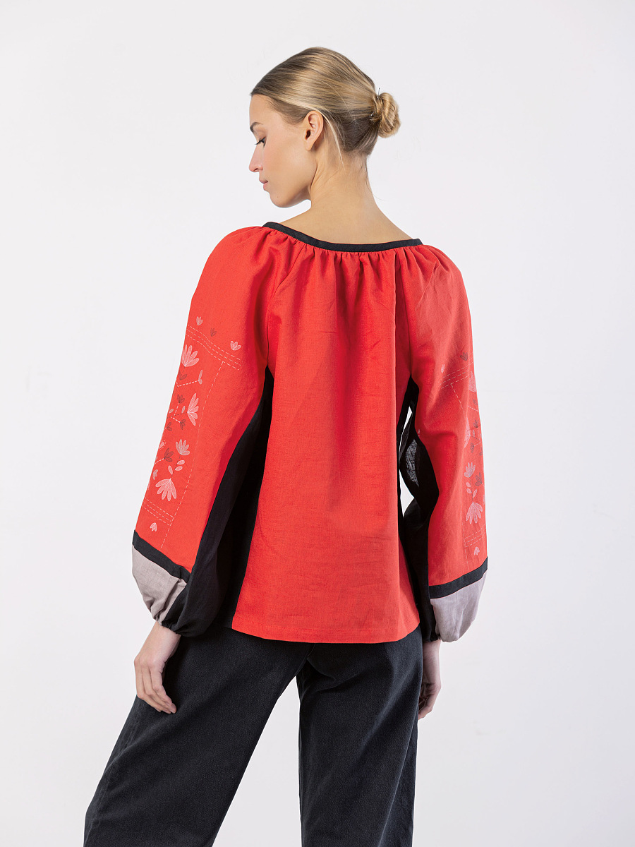 Embroidery Set - Home Flower Red [0]