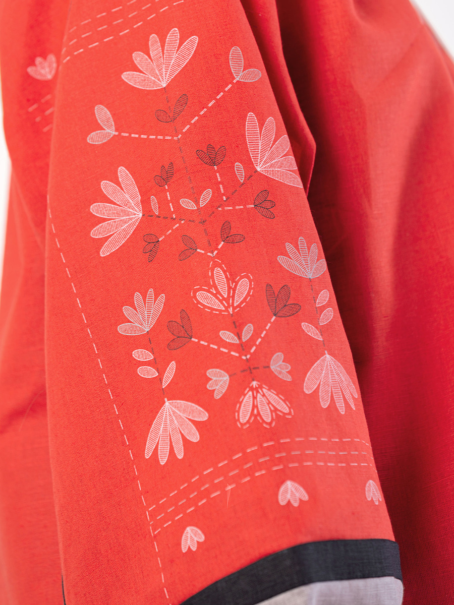 Embroidery Set - Home Flower Red [0]