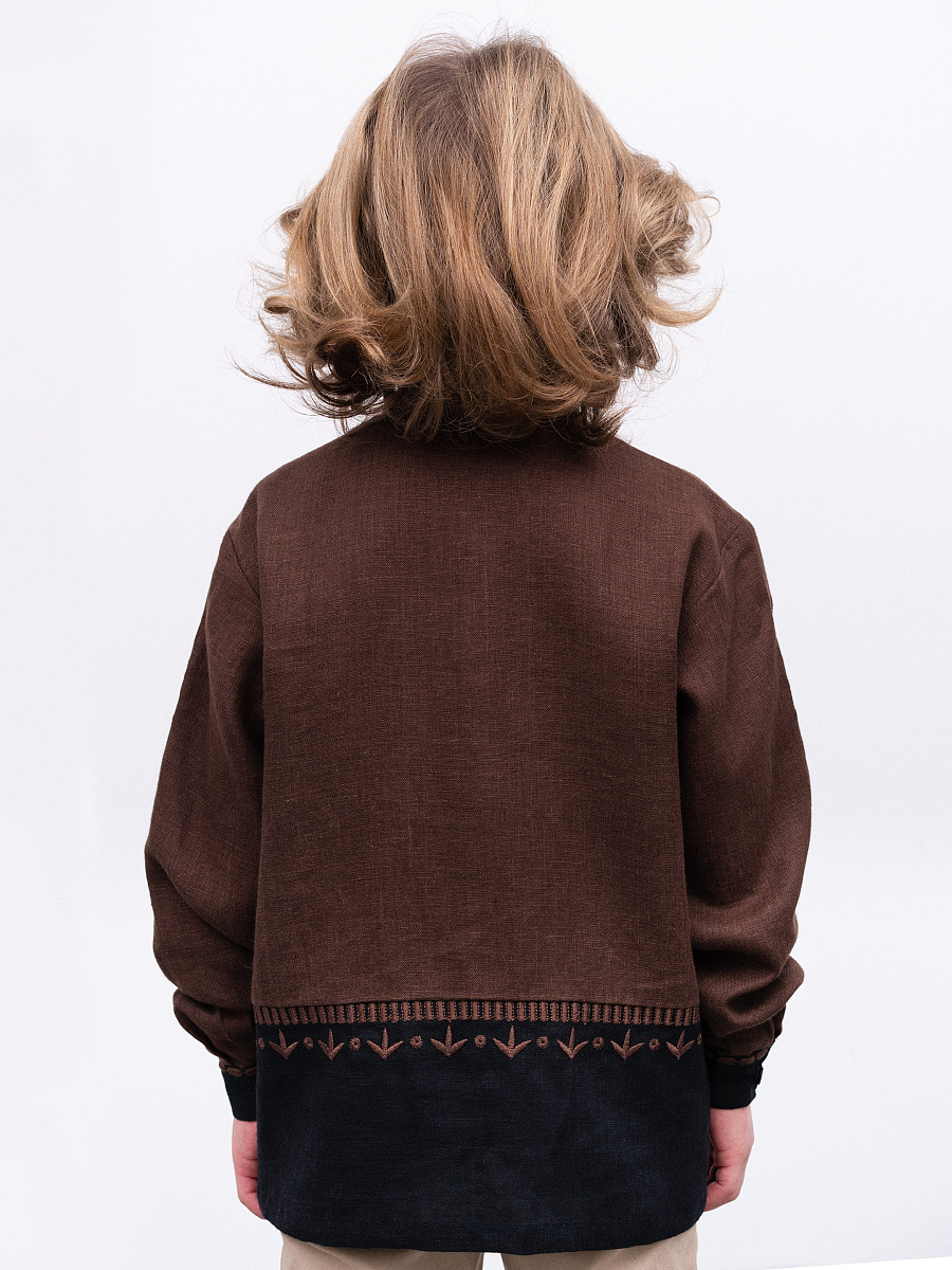 Embroidered shirt for a boy Sirko [0]