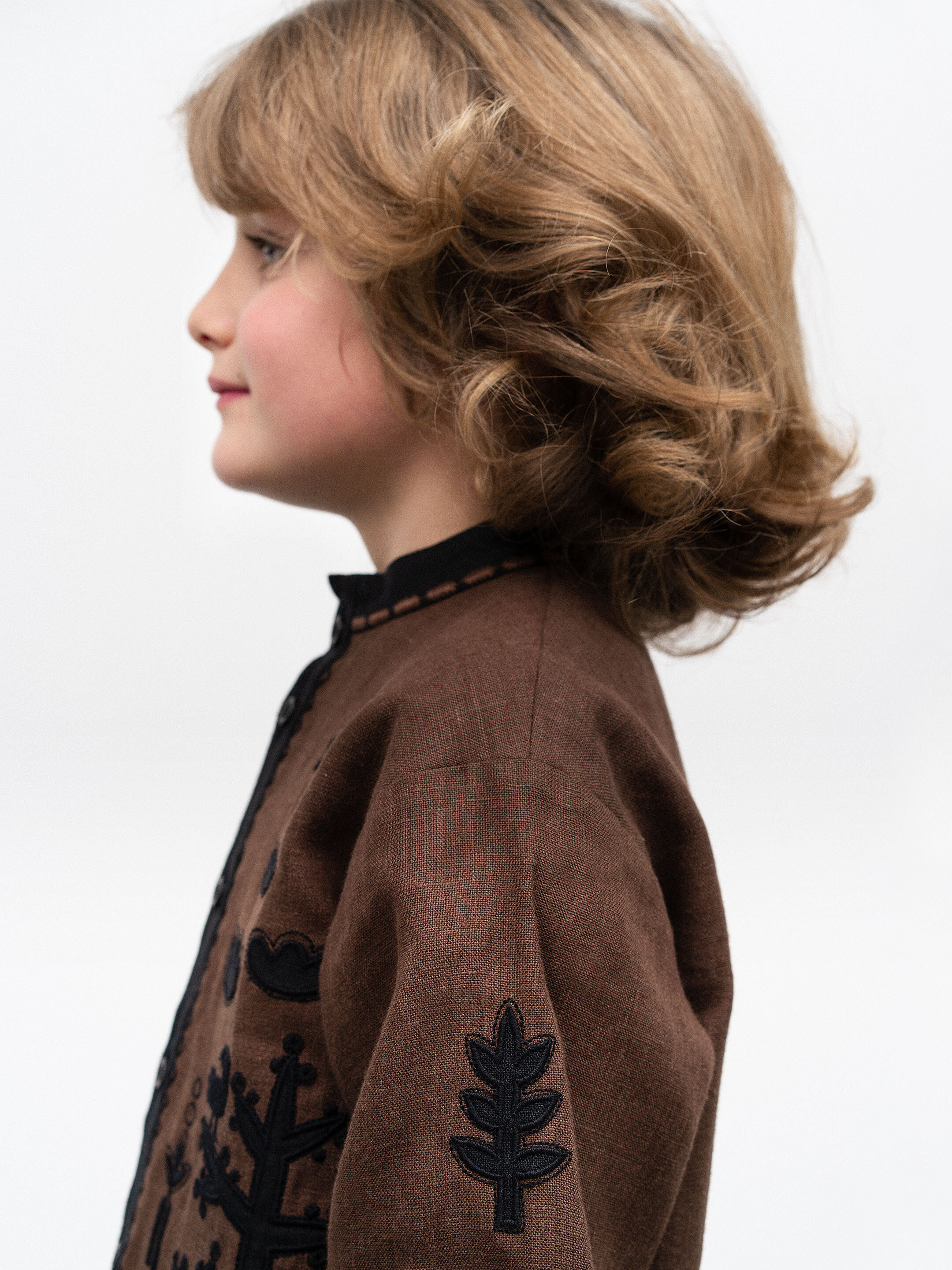 Embroidered shirt for a boy Sirko in Ukraine