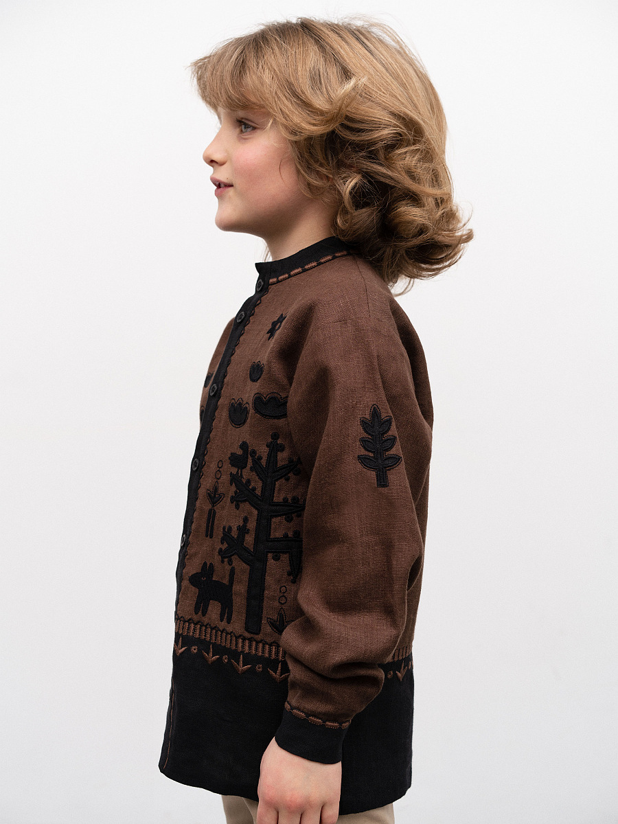 Embroidered shirt for a boy Sirko [0]