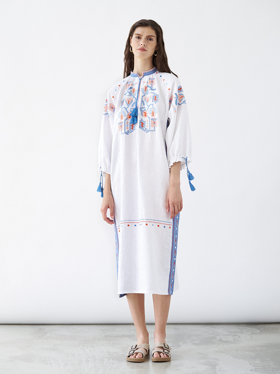 Embroidered dress Svitlo [0]