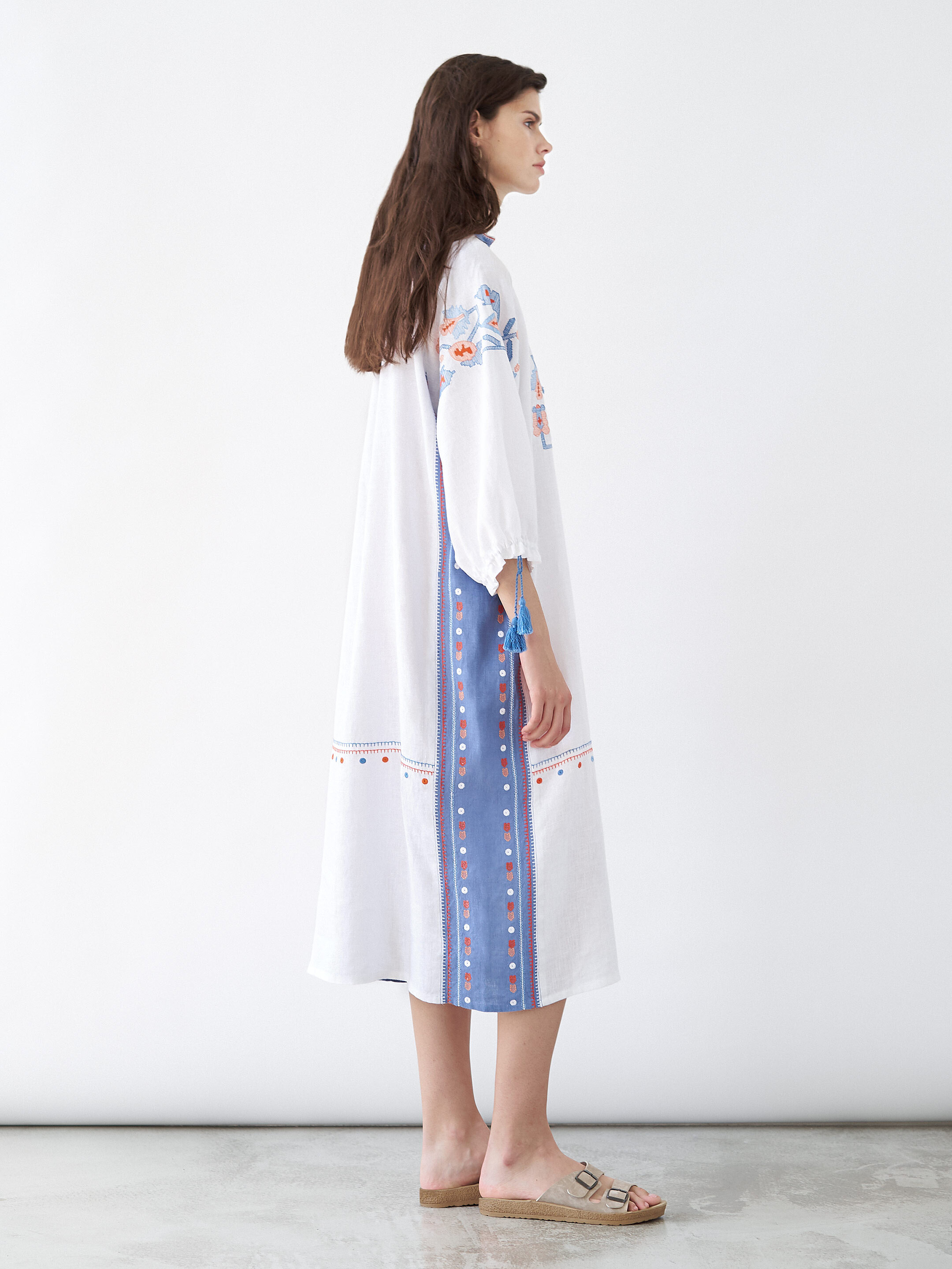 Embroidered dress Svitlo in Ukraine