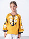 Yellow embroidered shirt for girls Sunny Kids