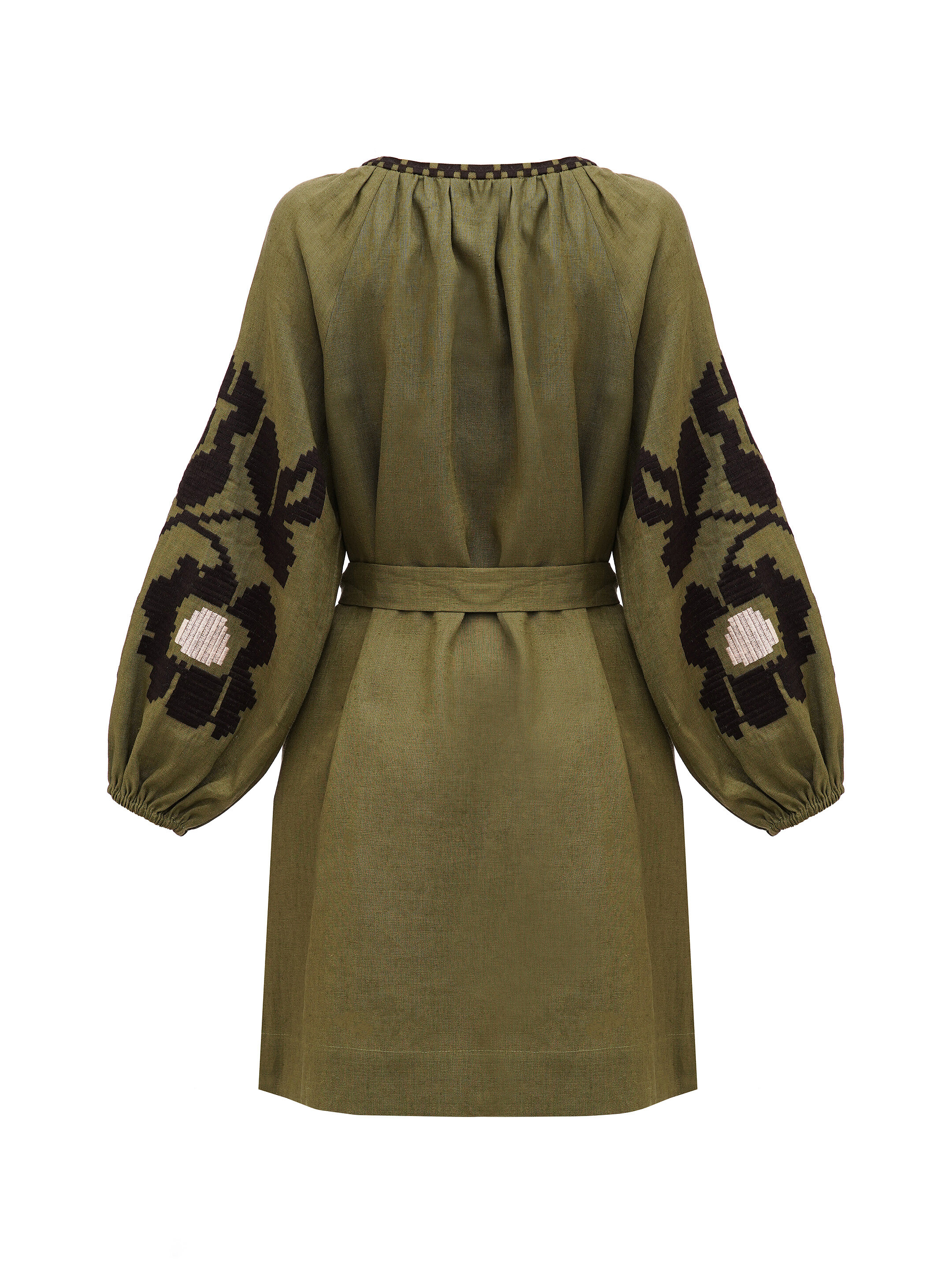 Embroidered dress with wide sleeves Marsh ціна
