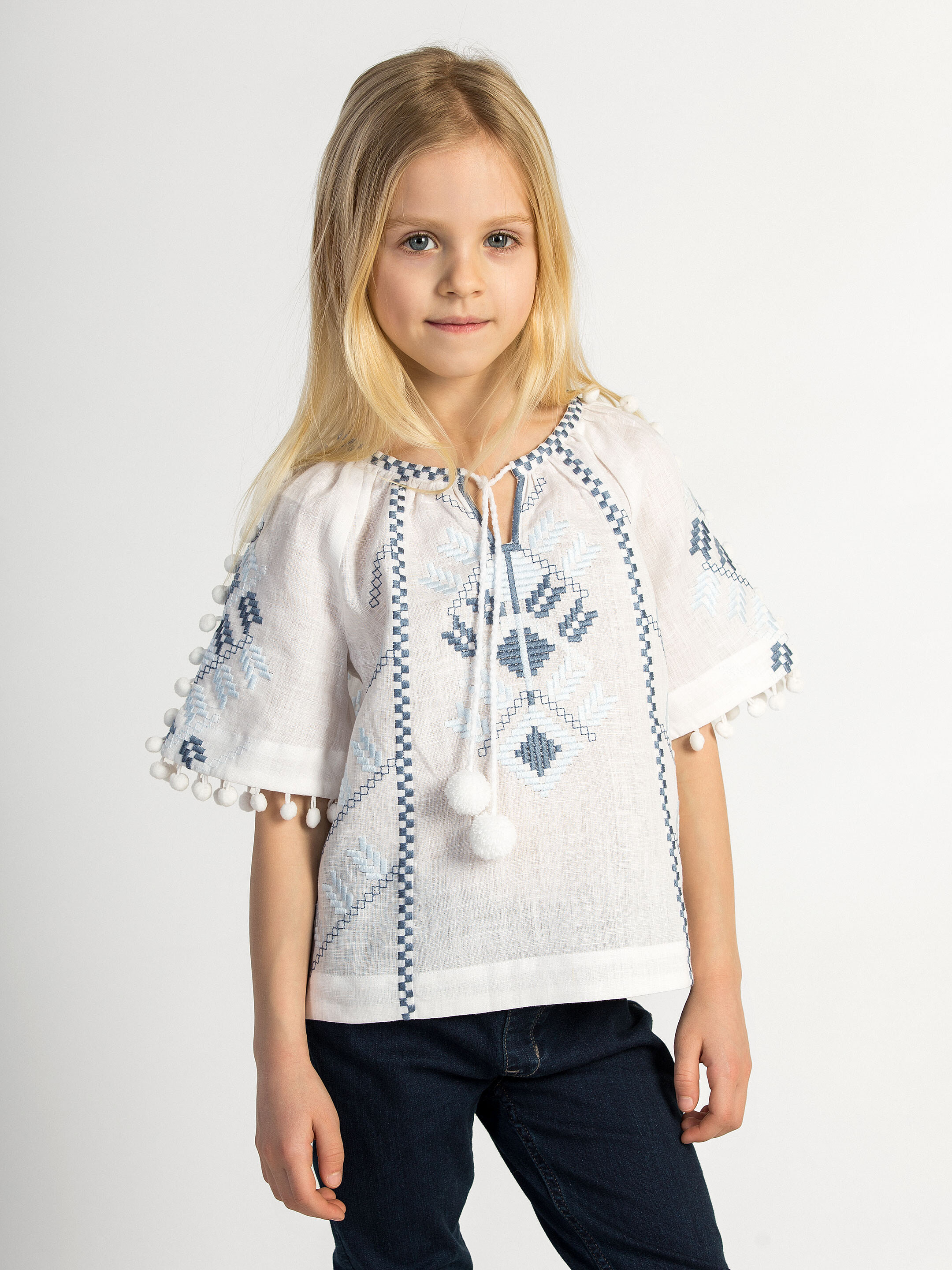 Embroidered shirt for girls White Spike Buy