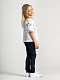 Embroidered shirt for girls White Spike