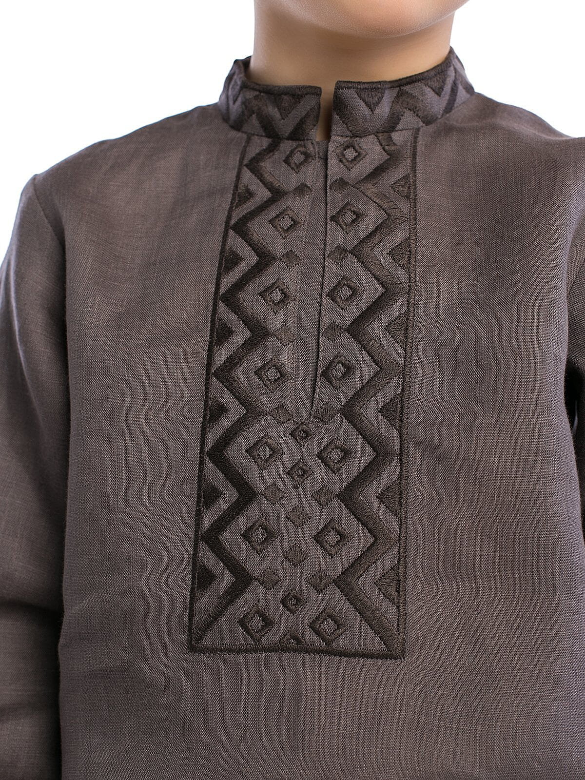 Boy`s embroidered shirt Zig-Zag cheap