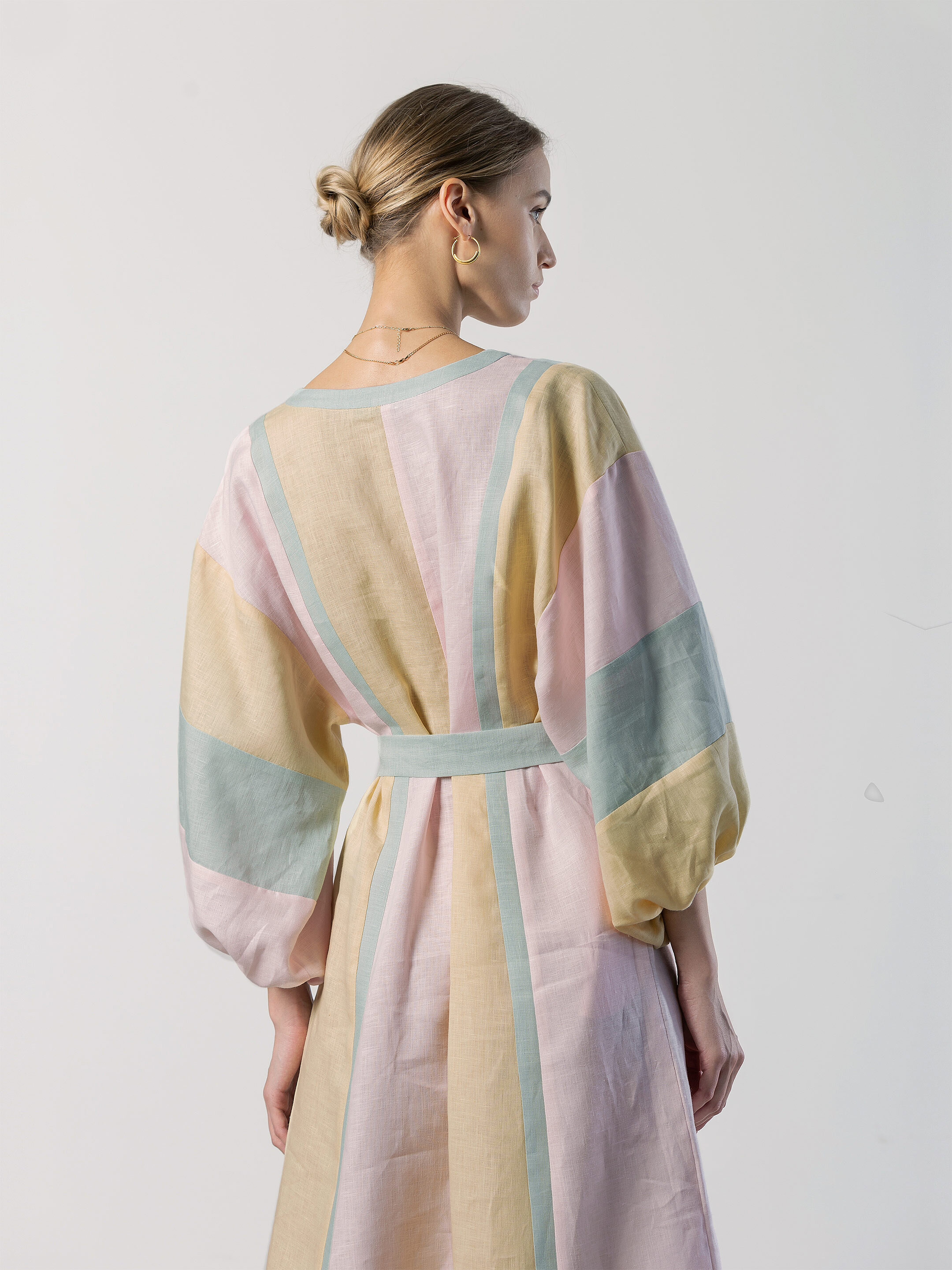 Linen dress MARSHMALLOW choose