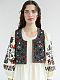 Linen vest with embroidery Zadorozhniy Jacket