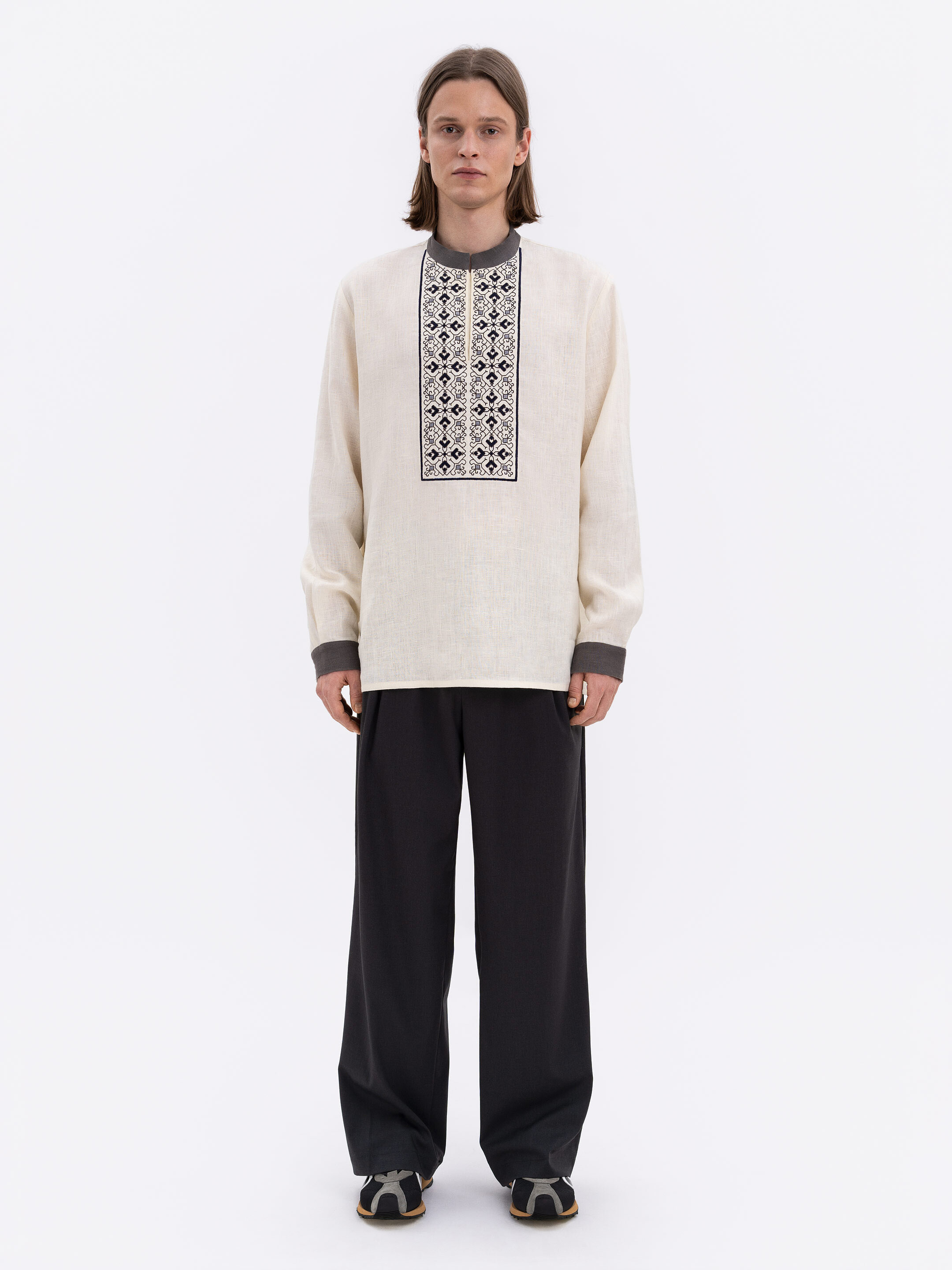 Men's shirt with embroidery TOR cheap
