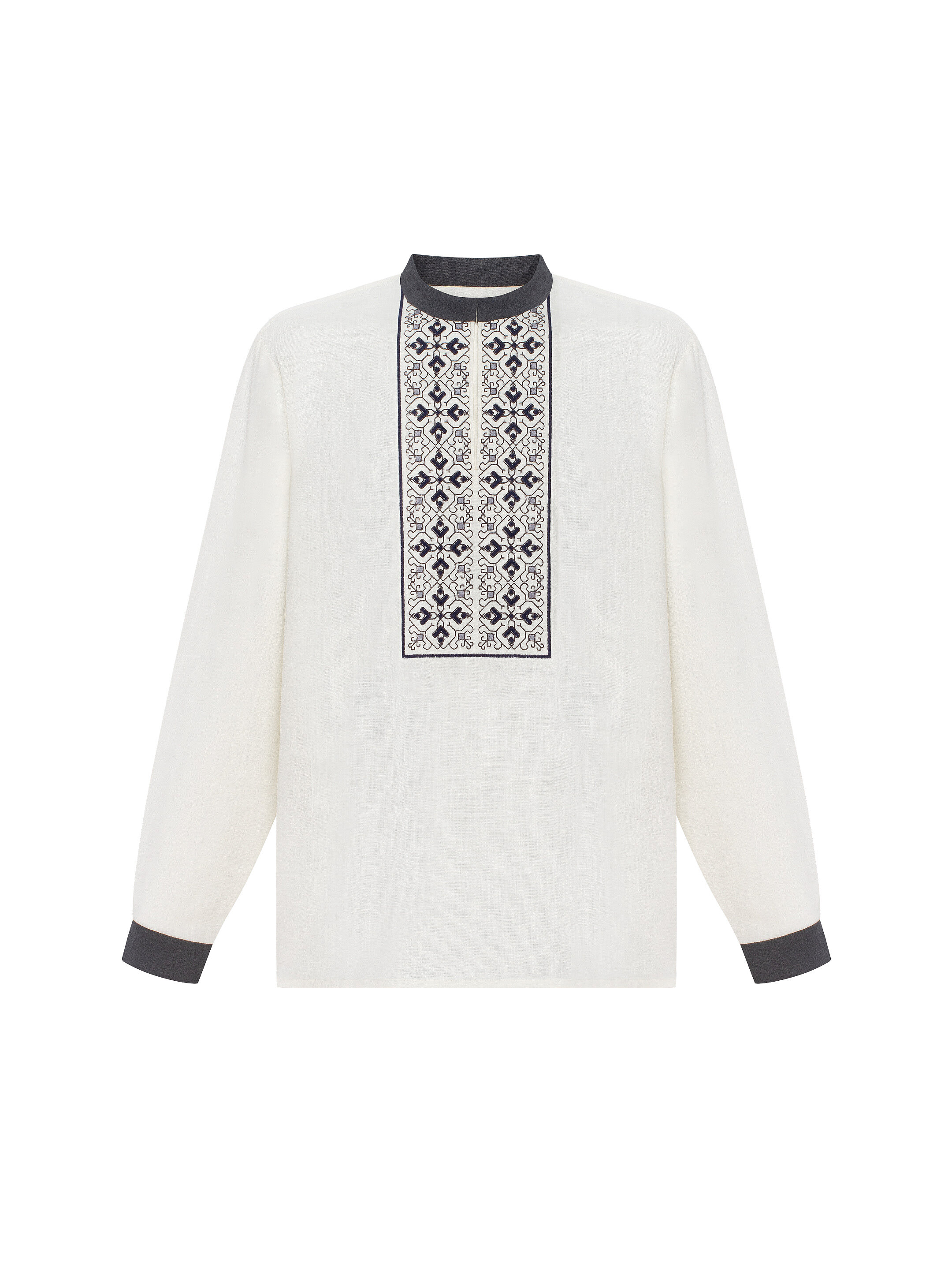 Men's shirt with embroidery TOR ціна
