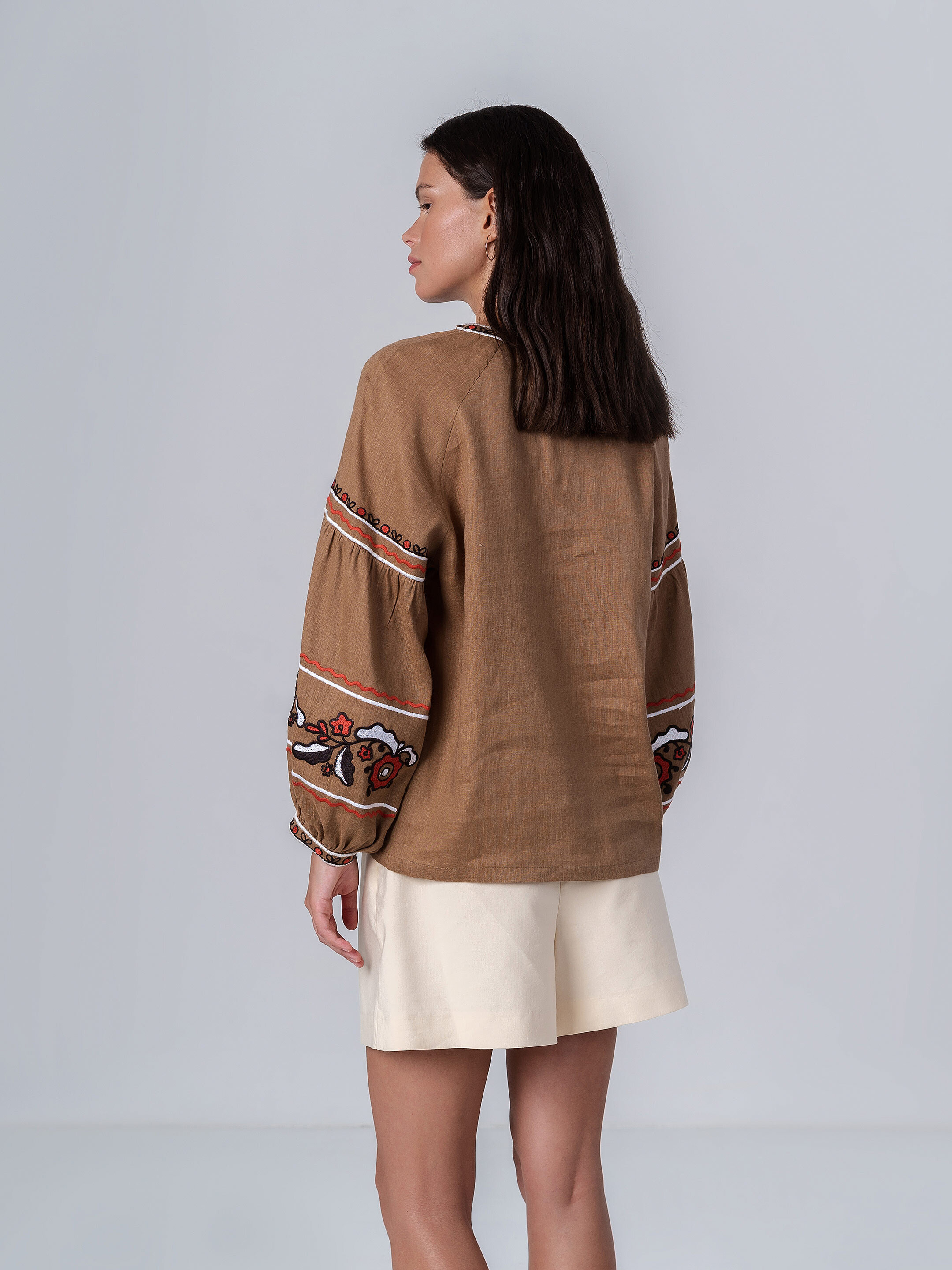 Embroidered linen shirt for women Grono in Ukraine