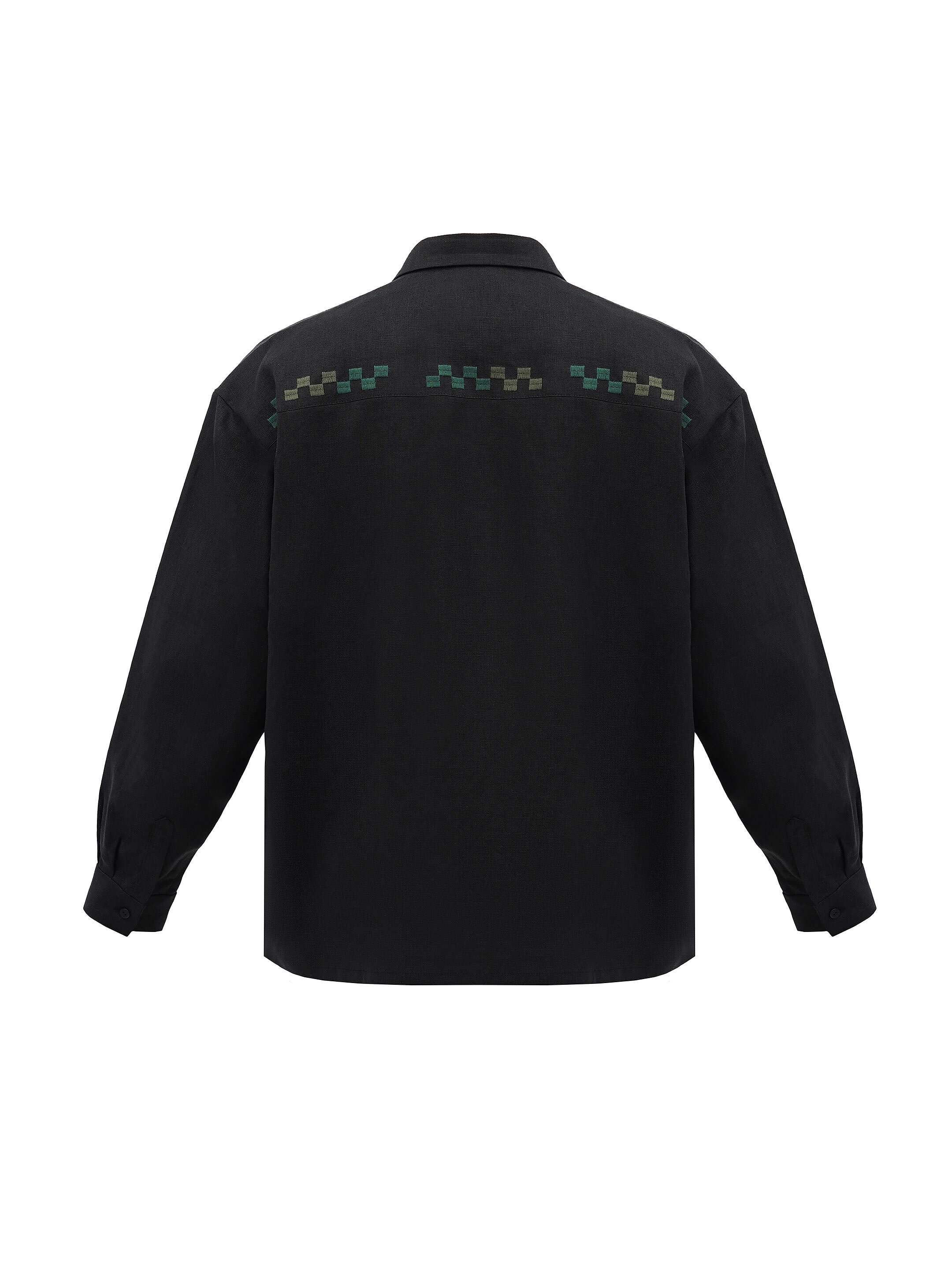 Linen shirt with embroidery Konopli choose