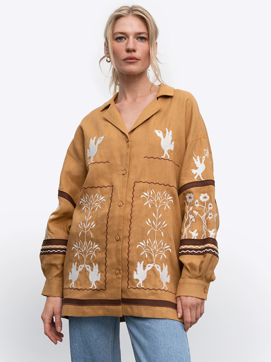 The embroidery is dedicated to Grigory Skovoroda Svitla [0]
