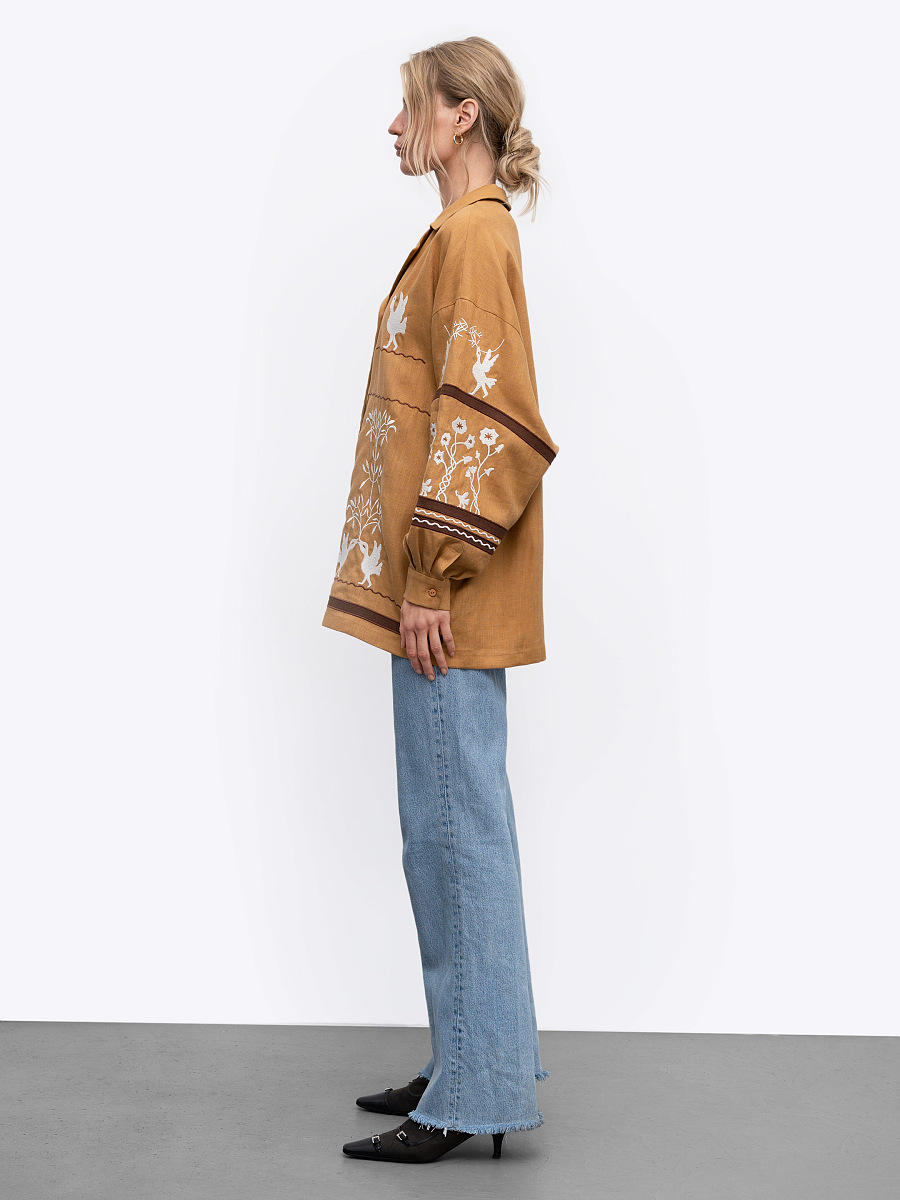 The embroidery is dedicated to Grigory Skovoroda Svitla [0]