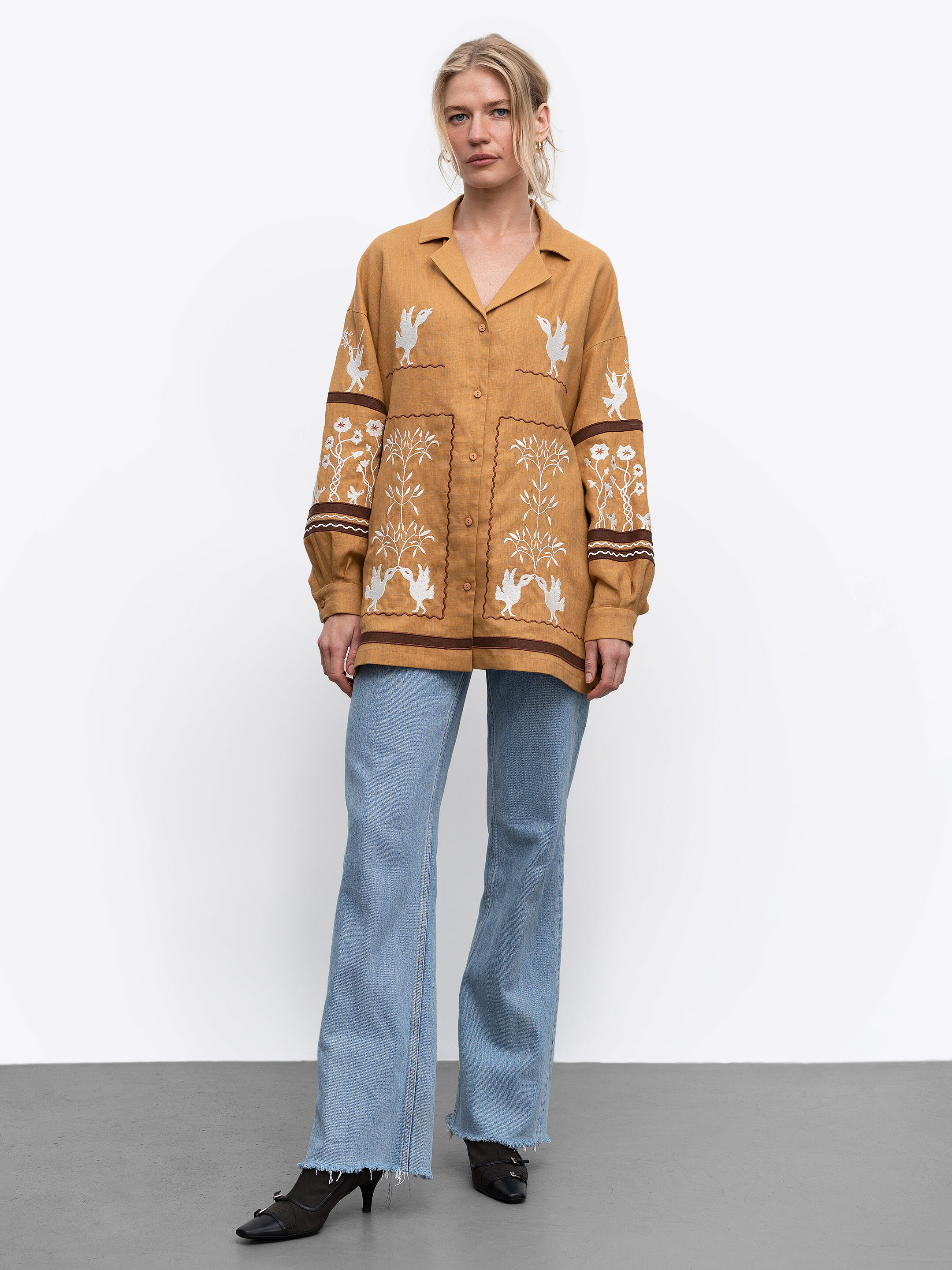 The embroidery is dedicated to Grigory Skovoroda Svitla photo