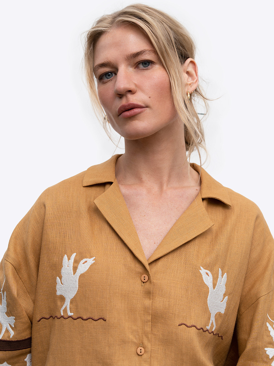 The embroidery is dedicated to Grigory Skovoroda Svitla [0]