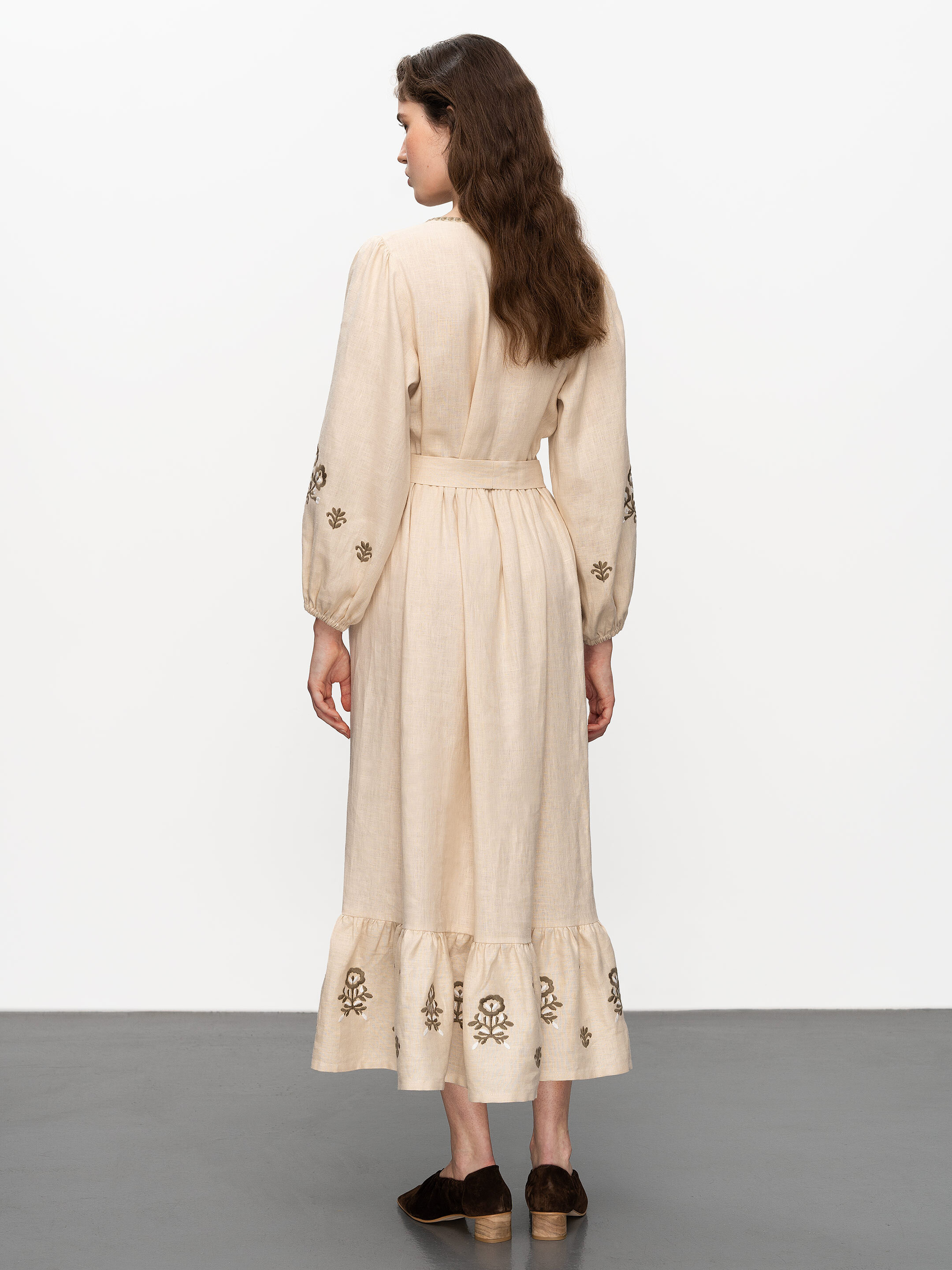 Embroidered linen dress Tranoy ціна