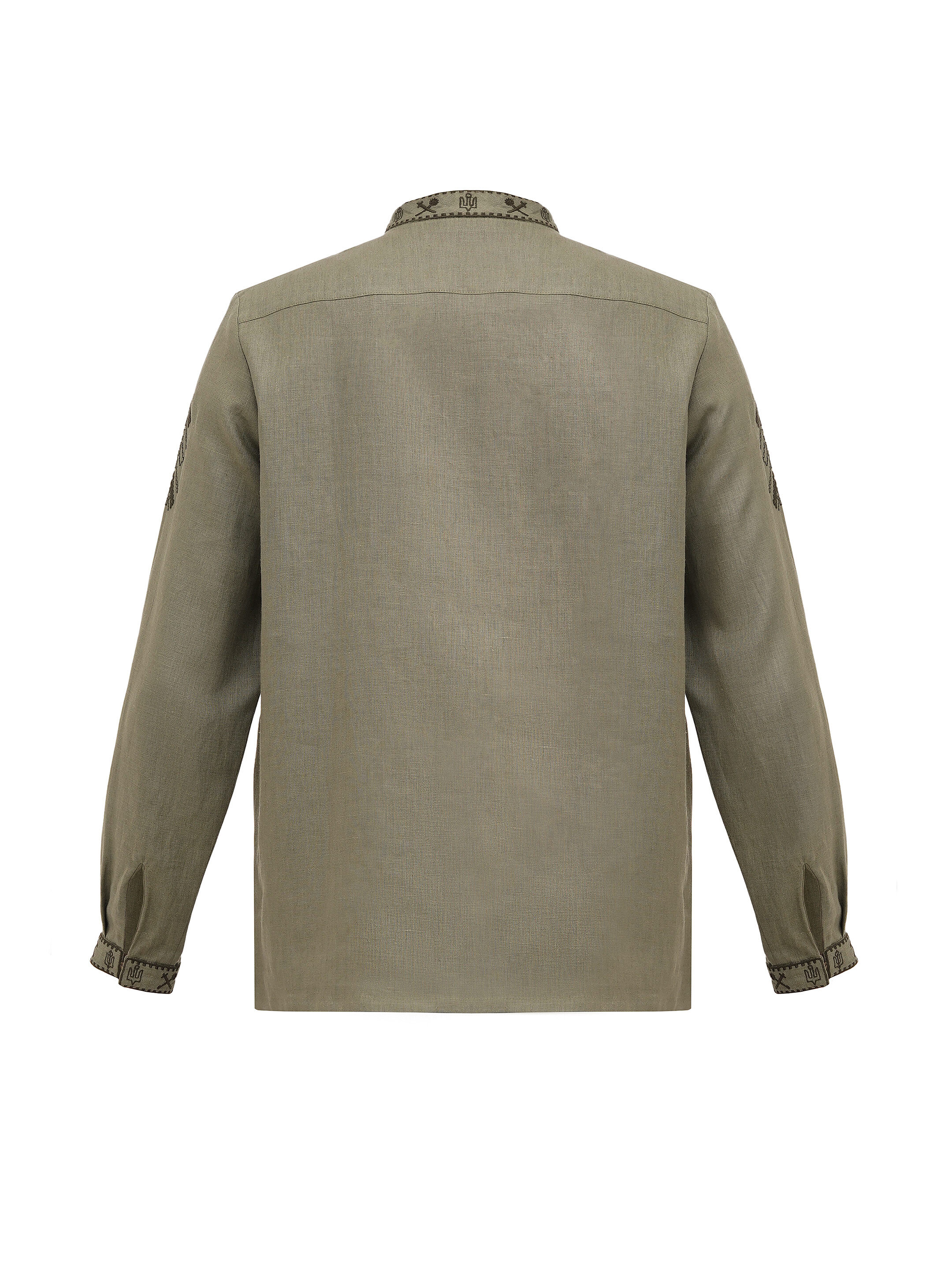 Men's embroidered shirt with symbols of Kyivan Rus 988 buy