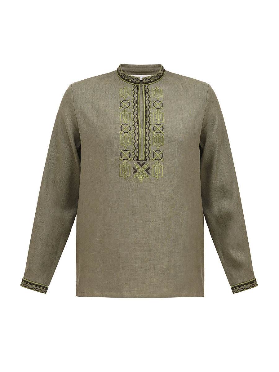 Men's embroidered shirt with symbols of Kyivan Rus 988 [0]