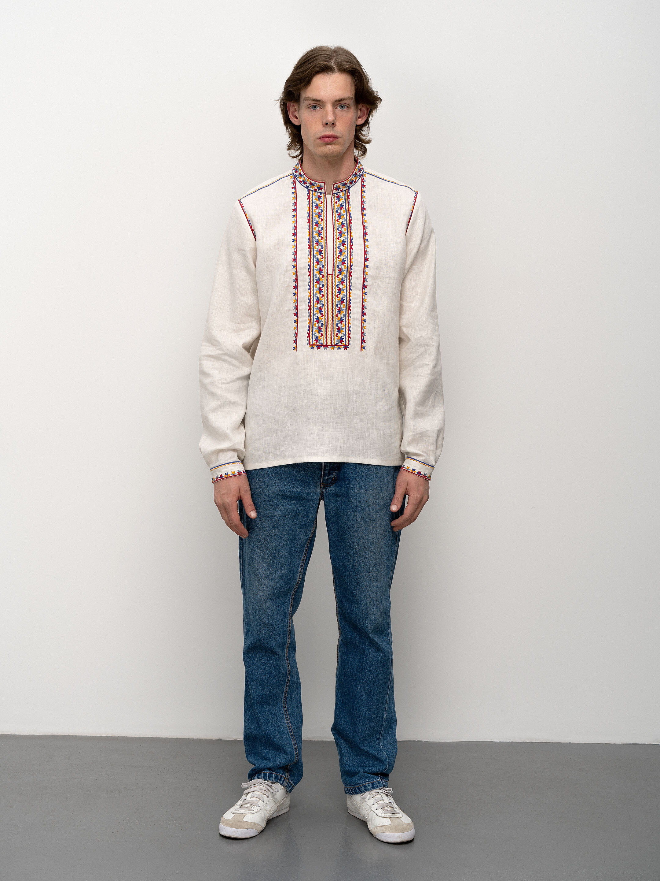 Men's shirt with embroidery Yavorivska in Ukraine