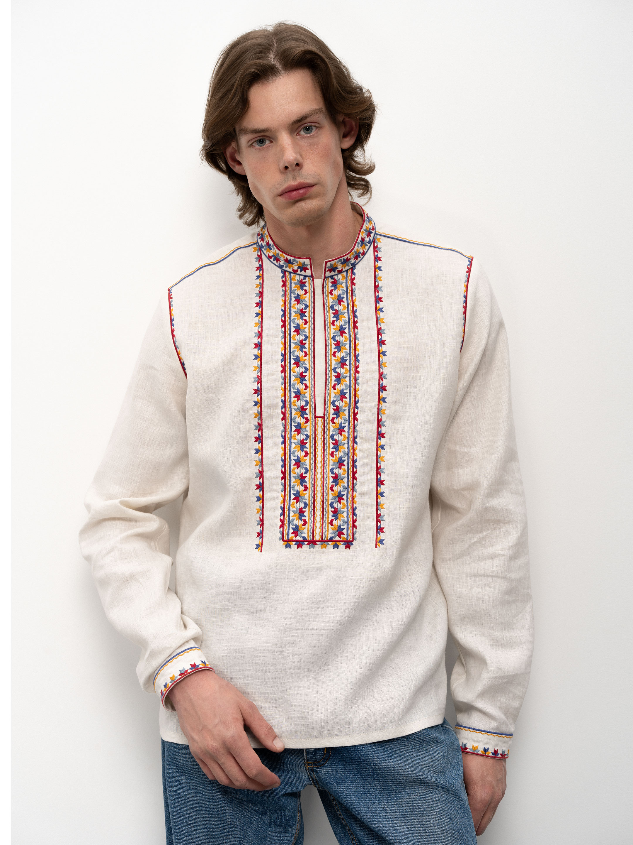 Men's shirt with embroidery Yavorivska - photo 1