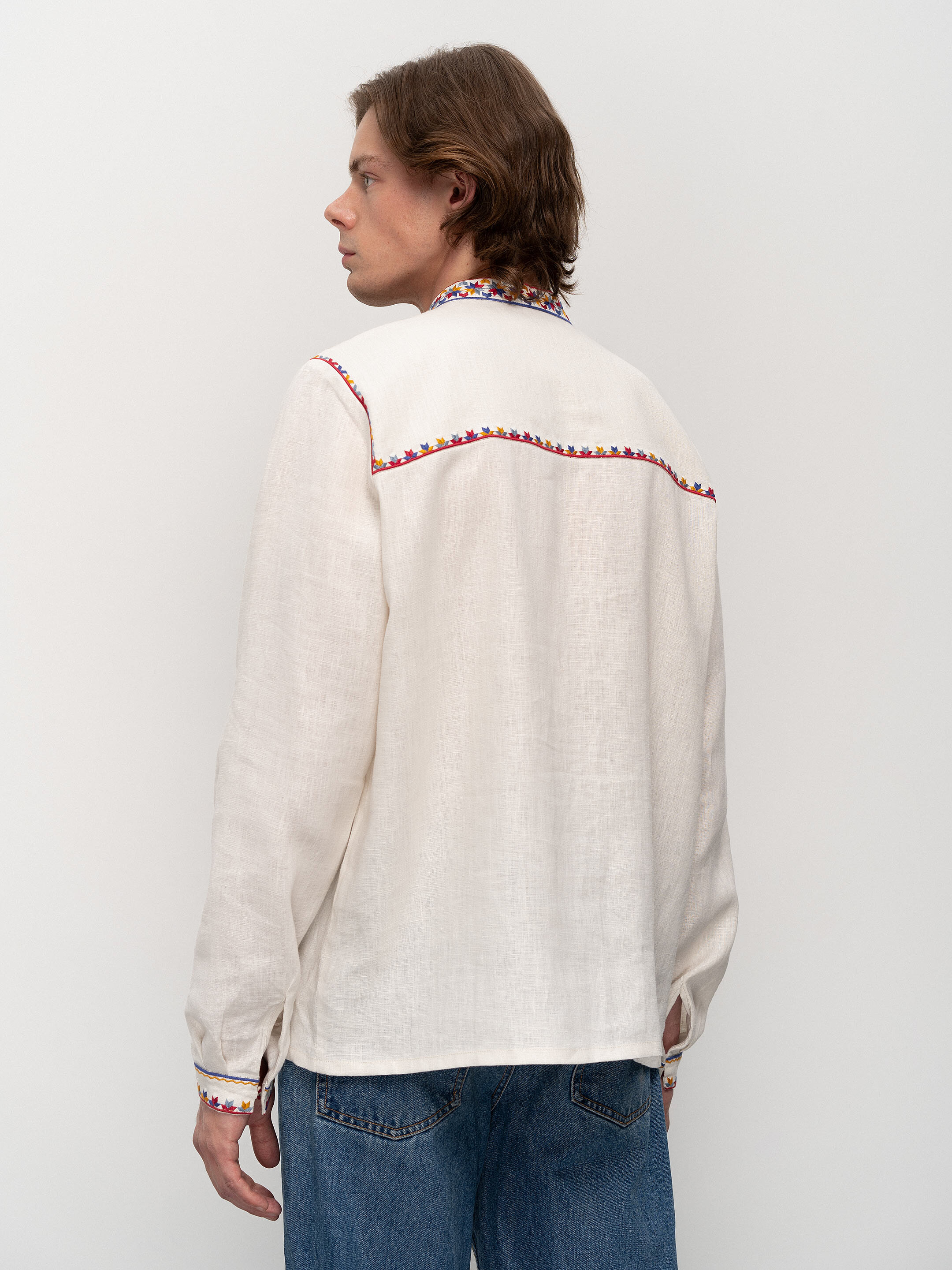 Men's shirt with embroidery Yavorivska photo