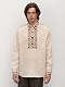 Men's embroidered shirt with collar Veremiy